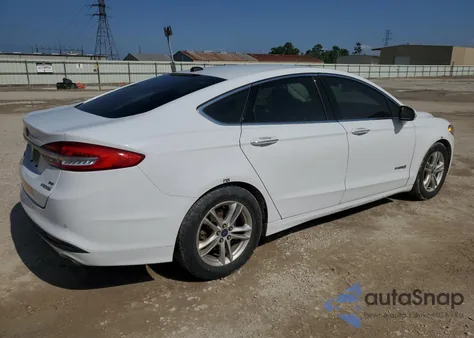 2018 Ford Fusion Se Hybrid z USA, uszkodzony, nr VIN 3FA6P0LU7JR171694